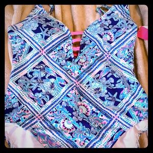 Lilly Jaspen one piece Zanzibar Blue